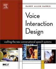 Cover of: Voice Interaction Design | Randy Allen Harris
