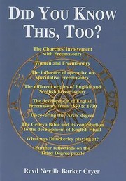 Cover of: Did You Know This Too by 