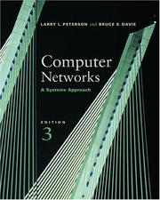 Cover of: Computer Networks by Larry L. Peterson, Bruce S. Davie