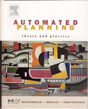 Cover of: Automated Planning by Malik Ghallab, Dana Nau, Paolo Traverso