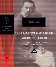 Cover of: The Transylvania Trilogy Book Three They Were Divided