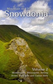 Cover of: Mountain And Hill Walking In Snowdonia by 