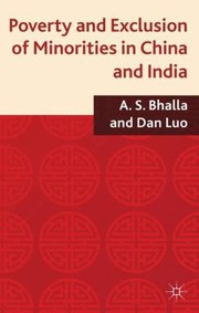 Cover of: Poverty And Exclusion Of Minorities In China And India