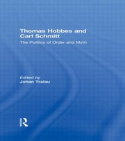 Cover of: Thomas Hobbes and Carl Schmitt by 