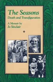 Cover of: The Seasons: Death and Transfiguration: A Memoir (Cross-Cultural Memoir)