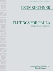 Cover of: Flutings For Paula For Flute And Percussion