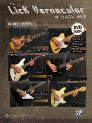 Cover of: The Lick Vernacular of Classic Rock With DVD