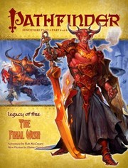Cover of: The Final Wish
            
                Pathfinder Adventure Path Legacy of Fire