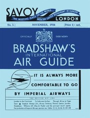 Cover of: Bradshaws International Air Guide 1934