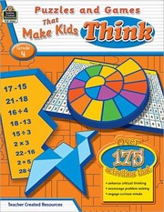 Cover of: Puzzles and Games That Make Kids Think Grade 4 by 