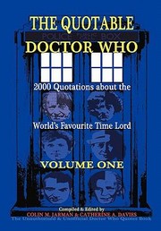 Cover of: The Quotable Doctor Who by 