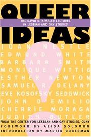 Cover of: Queer Ideas by Alisa Solomon, Martin B. Duberman