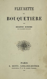 Cover of: Fleurette la bouquetie  re, par Euge  ne Scribe,...