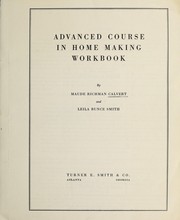 Cover of: Advanced course in home making