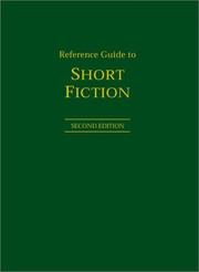 Cover of: Reference guide to short fiction by editor, Thomas Riggs.