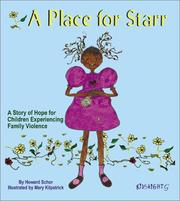 Cover of: A place for Starr: a story of hope for children experiencing family violence