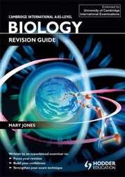 Cover of: International A Level Biology Revision Guide For Cie