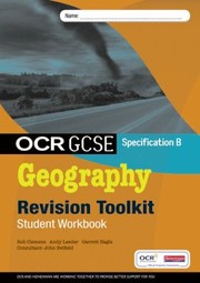 Cover of: Ocr Gcse Geography B Revision Toolkit by 