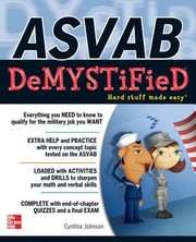 Cover of: Asvab Demystified by 