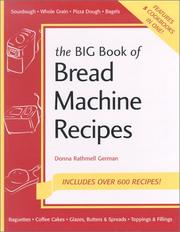 Cover of: The Big Book of Bread Machine Recipes