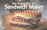 Cover of: New Recipes from Your Sandwich Maker (Nitty Gritty)