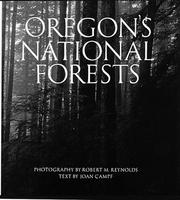 Cover of: Oregon's national forests by Robert M. Reynolds