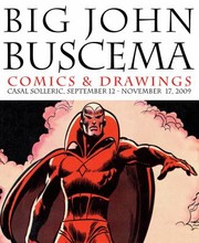 Cover of: Big John Buscema Comics Drawings