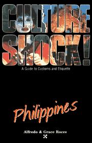 Cover of: Culture Shock! by Alfredo R. Roces, Grace Roces
