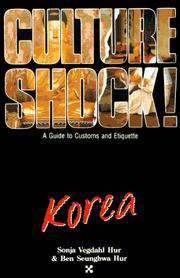 Cover of: Culture Shock by Sonja Vegdahl Hur, Ben Seunghua Hur