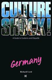 Cover of: Culture shock!. by Richard A. Lord, Richard Lord