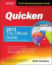 Cover of: Quicken 2013 The Official Guide