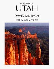 Cover of: Portrait of Utah by David Muench