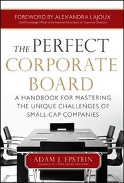 Cover of: The Perfect Corporate Board