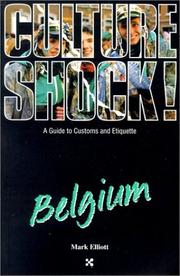 Cover of: Culture shock! Belgium