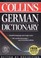 Cover of: Ponscollinsgrowrterbuch Fr Experten Und Universitt Deutsch Englisch Englisch Deutsch Collins Germanenglish Englishgerman Dictionary