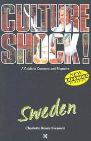 Cover of: Culture Shock! Sweden (Culture Shock! A Survival Guide to Customs & Etiquette)