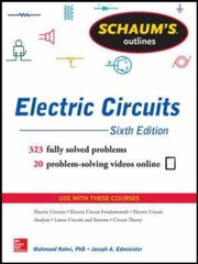 Cover of: Schaums Outline of Electric Circuits 6th Edition
            
                Schaums Outlines