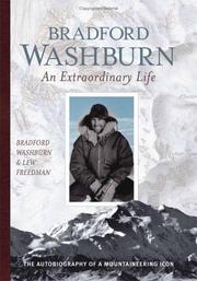 Cover of: Bradford Washburn: An Extraordinary Life by Bradford Washburn, Lew Freedman