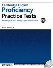 Cover of: Cambridge English Professional Practice Test Key