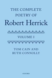 Cover of: The Complete Poetry Of Robert Herrick Volume I