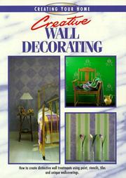 Cover of: Creative Wall Decorating