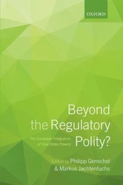 Cover of: Beyond the Regulatory Polity