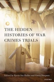 Cover of: The Hidden Histories of War Crimes Trials by 