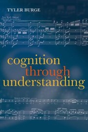 Cover of: Cognition Through Understanding Selfknowledge Interlocution Reasoning Reflection Philosophical Essays
