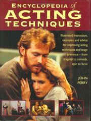 Cover of: The Encyclopedia of Acting Techniques