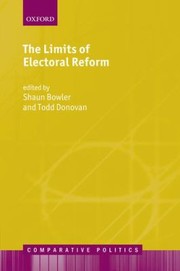 Cover of: The Limits Of Electoral Reform by 