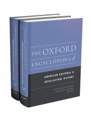 Cover of: The Oxford Encyclopedia Of American Cultural And Intellectual History by 