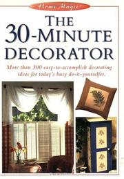 Cover of: The 30-Minute Decorator by Eaglemoss