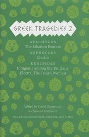 Cover of: Greek Tragedies 2 Aeschylus