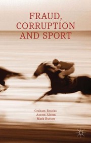 Cover of: Fraud Corruption And Sport